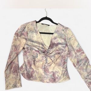Elegant Women's Top in Pastel Shades